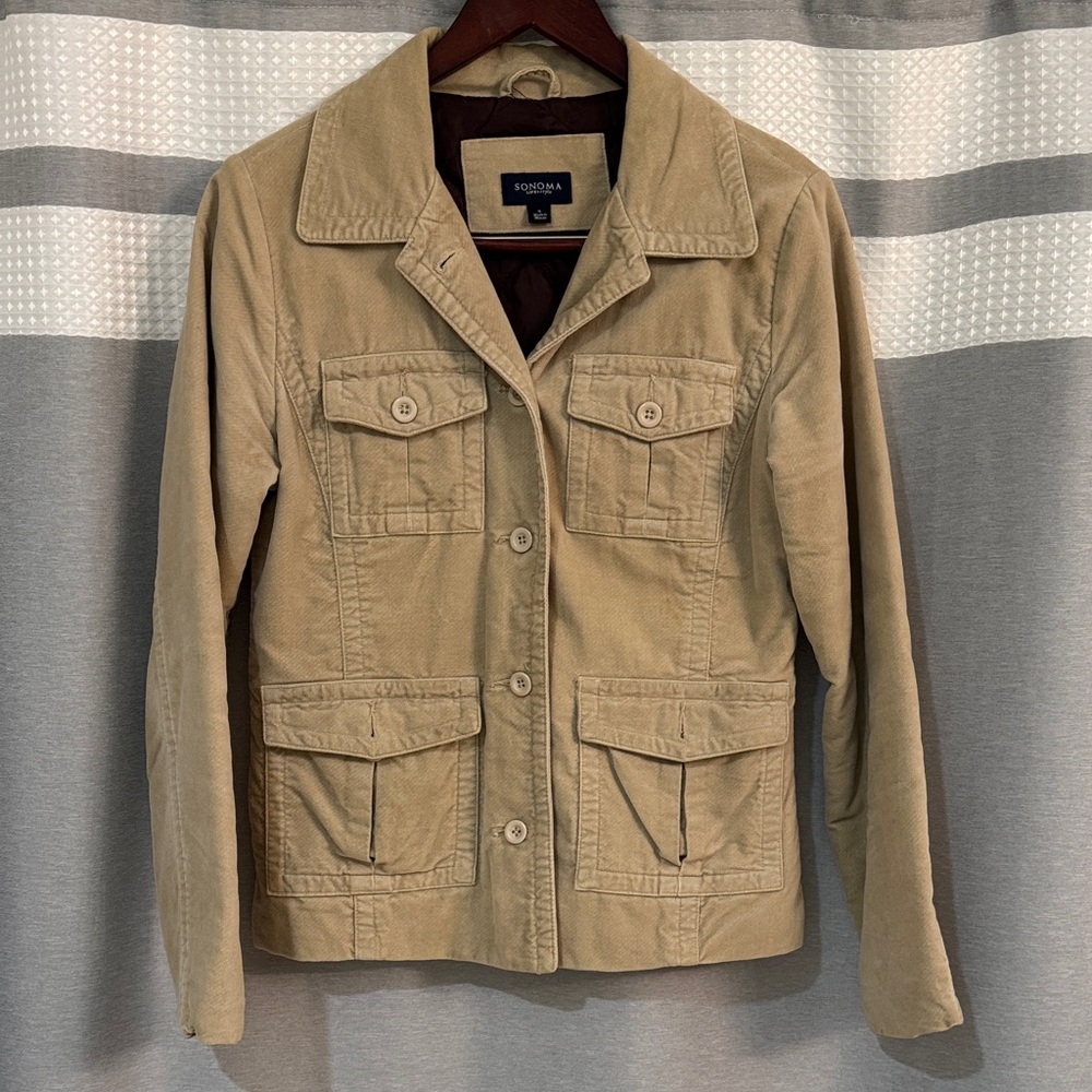 Sonoma Women's Utility Jacket in Tan